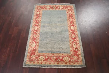 Handmade Gabbeh Kashkoli Oriental Wool Rug 3x5