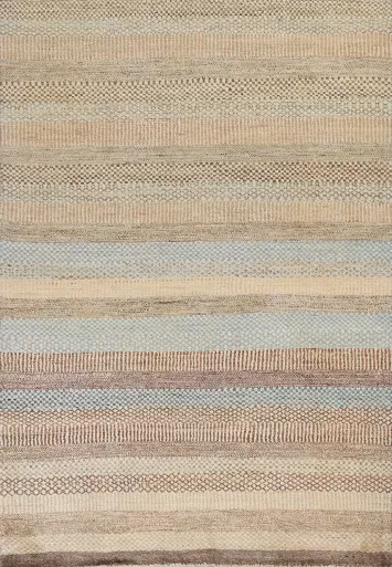 Handmade Gabbeh Kashkoli Oriental Wool Rug 6x8