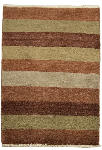 Striped Gabbeh Kashkoli Oriental Rug 2x3