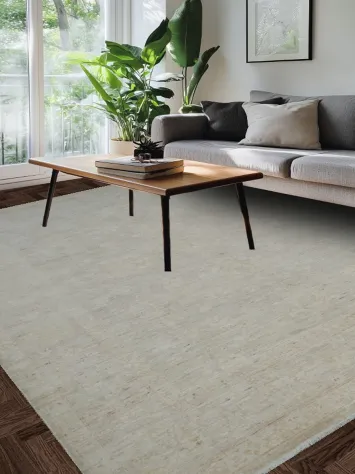 Vegetable Dye Wool Oushak Turkish Rug 9x11