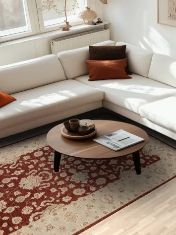 Vegetable Dye Chobi Peshawar Oriental Wool Rug 6x9