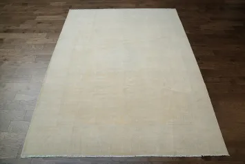 Vegetable Dye Muted Oushak Oriental Area Rug 9x11