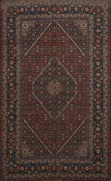Antique Vegetable Dye Tabriz Persian Area Rug 6x10
