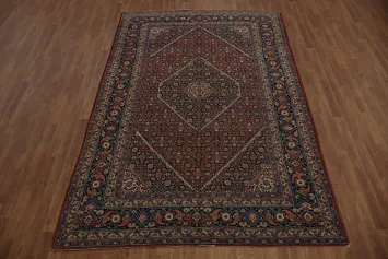 Antique Vegetable Dye Tabriz Persian Area Rug 6x10