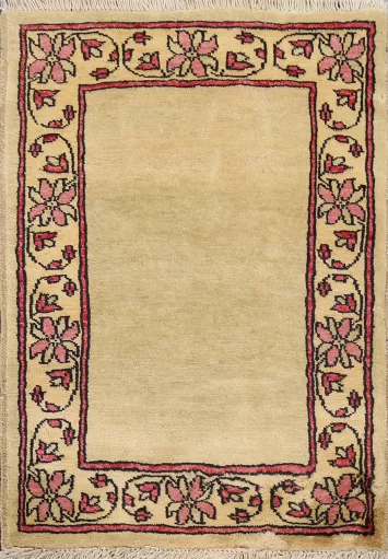 Hand-Knotted Gabbeh Kashkoli Oriental Rug 2x3