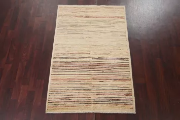 Handmade Gabbeh Kashkoli Oriental Area Rug 3x5