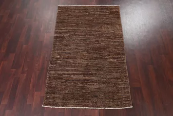 Brown Gabbeh Kashkoli Oriental Area Rug 4x6
