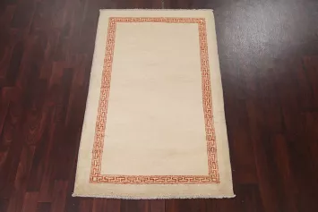 Handmade Gabbeh Kashkoli Oriental Wool Rug 3x5