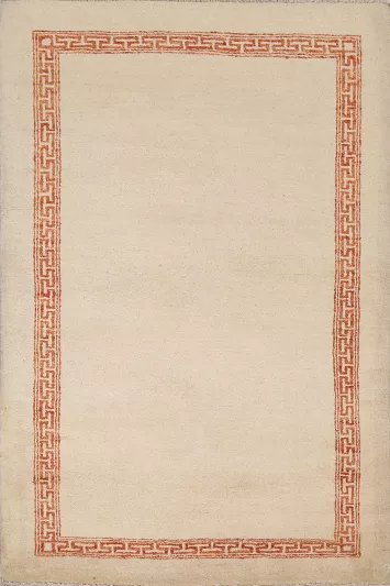 Handmade Gabbeh Kashkoli Oriental Wool Rug 3x5