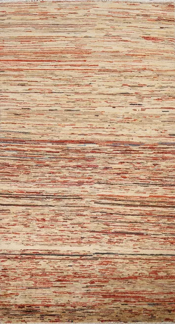 Handmade Gabbeh Kashkoli Oriental Rug 3x6