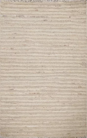 Handmade Gabbeh Kashkoli Oriental Wool Rug 2x3