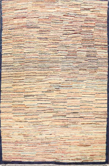 Handmade Gabbeh Kashkoli Oriental Area Rug 3x5