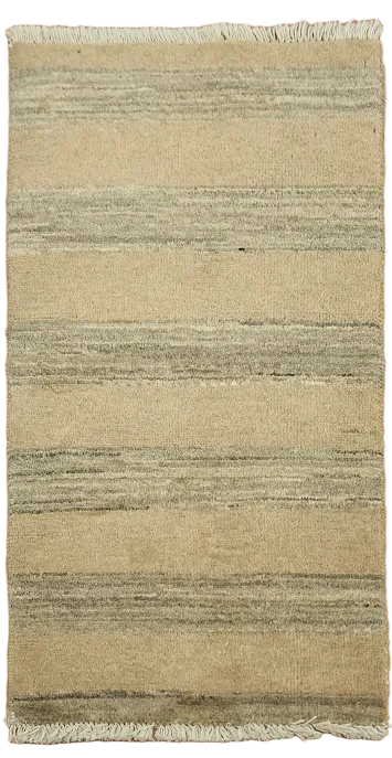 Striped abbeh Kashkoli Oriental Wool Rug 2x3
