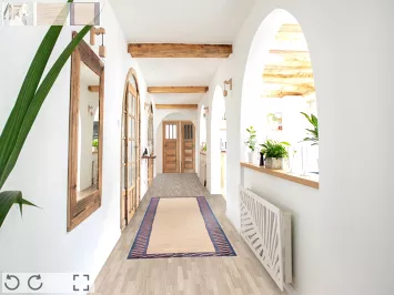 Neutral Wool Gabbeh Kashkoli Oriental Runner Rug 3x10