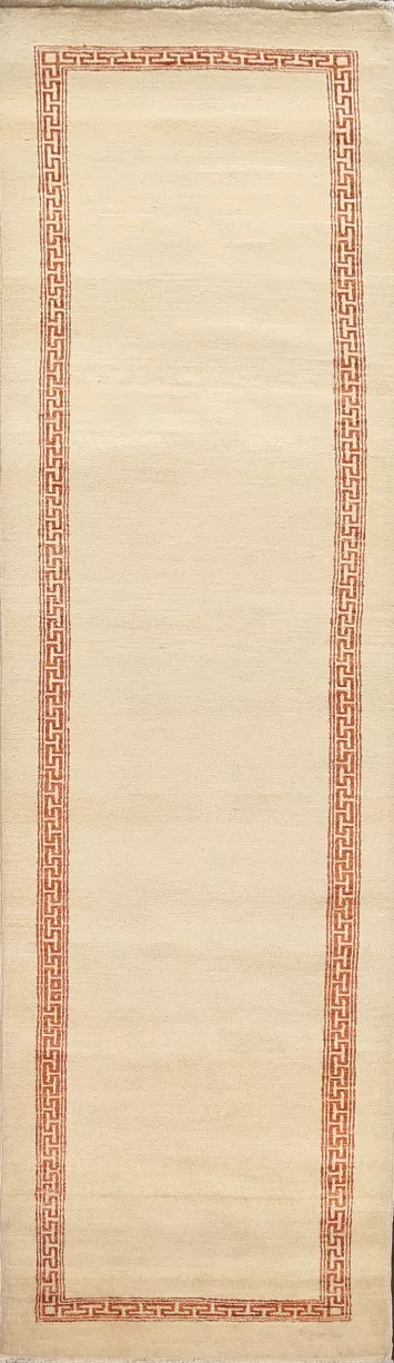 Handmade Gabbeh Kashkoli Oriental Runner Rug 3x10