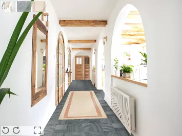 Neutral Wool Gabbeh Kashkoli Oriental Runner Rug 3x10