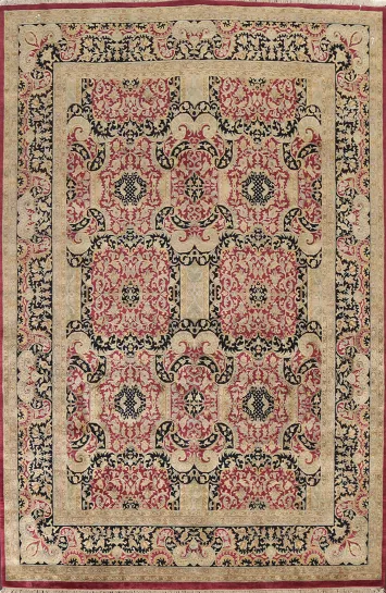 Vegetable Dye Agra Oriental Area Rug 9x12