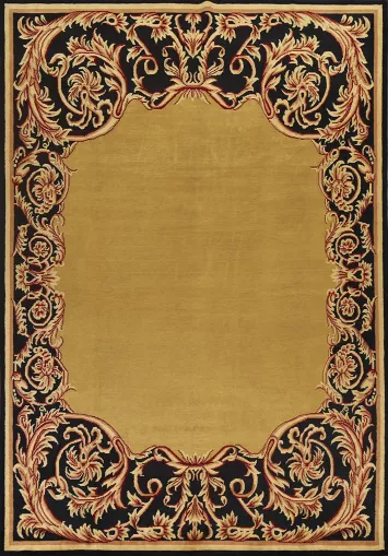 Vegetable Dye Nepalese Oriental Area Rug 9x12