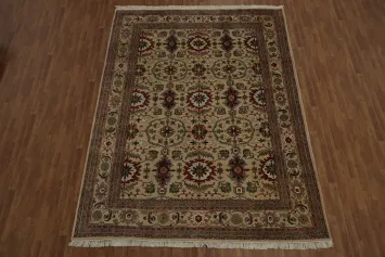 Handmade Wool Oushak Oriental Area Rug 9x11