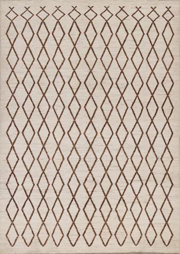 Trellis Moroccan Oriental Area Rug 5x7