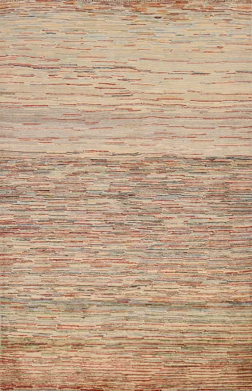 Handmade Wool Gabbeh Kashkoli Oriental Rug 4x6