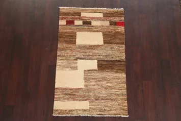 Wool Gabbeh Kashkoli Oriental Handmade Rug 3x5