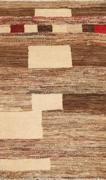 Wool Gabbeh Kashkoli Oriental Handmade Rug 3x5