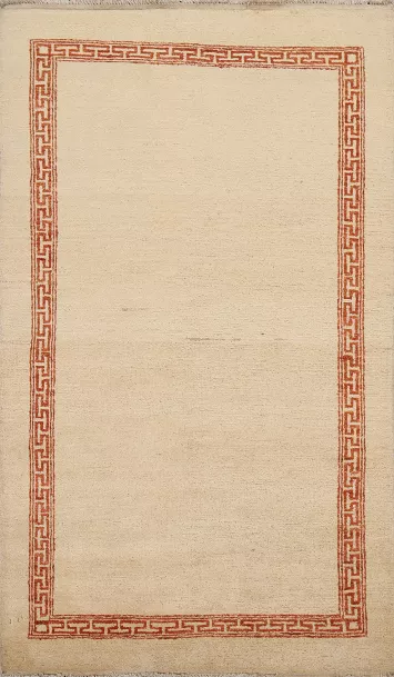 Handmade Gabbeh Kashkoli Oriental Rug 3x5