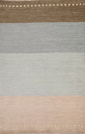 Handmade Gabbeh Kashkoli Oriental Wool Rug 4x6