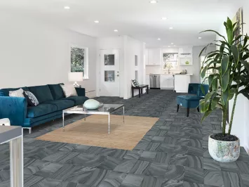 Striped Gabbeh Kashkoli Oriental Area Rug 5x6