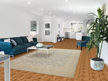 Vegetable Dye Wool Khotan Oriental Area Rug 7x10