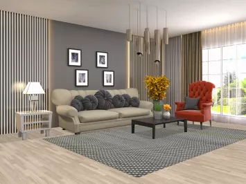 Checkered Gabbeh Kashkoli Oriental Area Rug 7x10