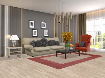 Animal Design Gabbeh Kashkoli Oriental Area Rug 5x8