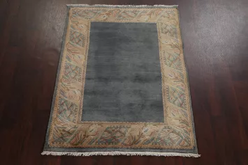 Handmade Wool Nepalese Oriental Rug 4x5