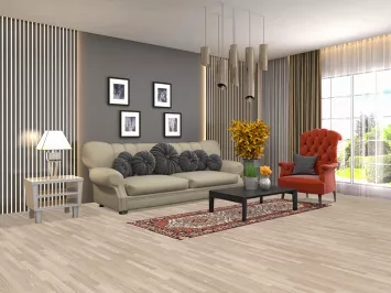 Handmade Wool Heriz Serapi Oriental Runner Rug 3x8