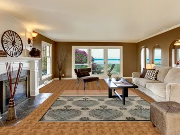 Handmade Wool Abstract Oriental Area Rug 8x10