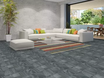 Striped Wool Gabbeh Oriental Area Rug 8x10