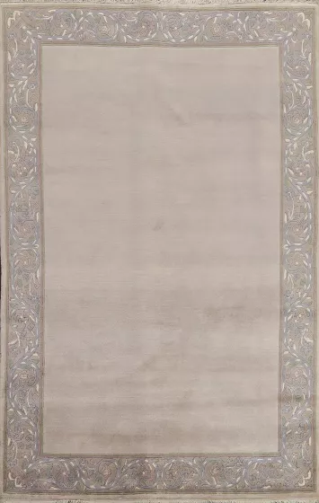 Handmade Wool Nepalese Oriental Area Rug 5x8