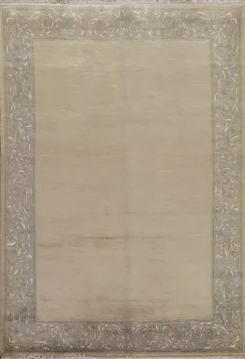 Handmade Nepalese Oriental Area Rug 5x8