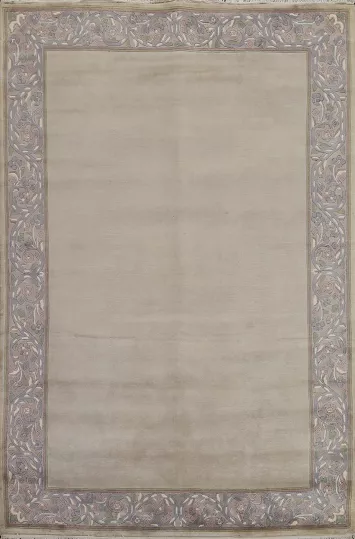 Handmade Wool Nepalese Oriental Area Rug 5x8