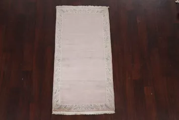 Handmade Wool Nepalese Oriental Runner Rug 2x5