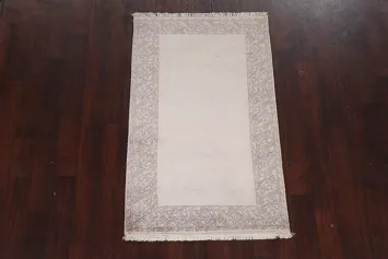 Handmade Bordered Nepalese Oriental Rug 3x5