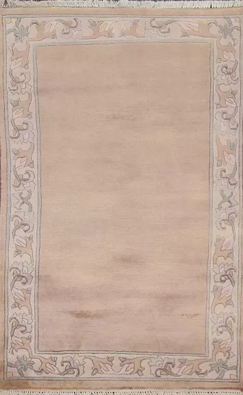 Hand-Knotted Nepalese Oriental Wool Rug 3x5