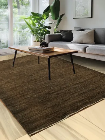 Contemporary Gabbeh Kashkoli Oriental Wool Rug 7x10