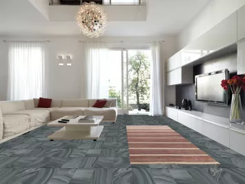 Striped Wool Gabbeh Kashkoli Oriental Runner Rug 5x15