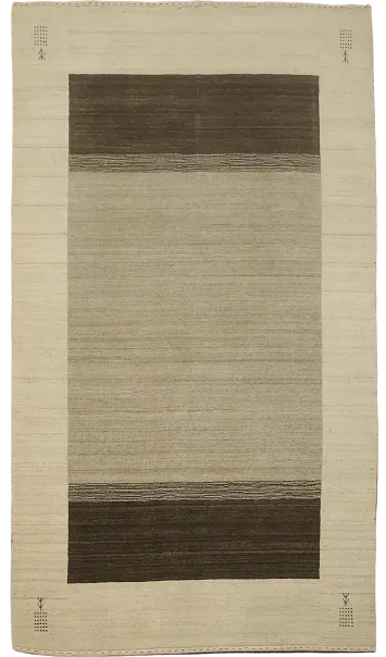 Contemporary Beige and Brown Area Rug for Modern Homes 5x8