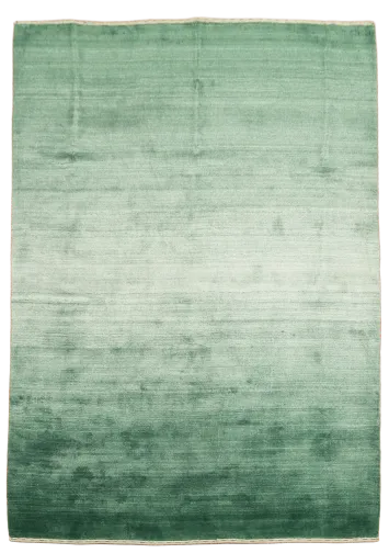 Green Wool Gabbeh Oriental Area Rug 5x8