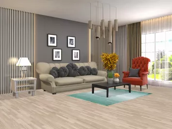 Green Handmade Gabbeh Oriental Wool Rug 4x6