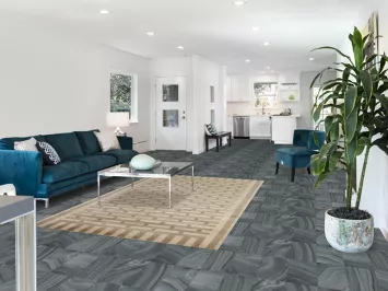 Geometric Wool Nepalese Oriental Rug 5x8