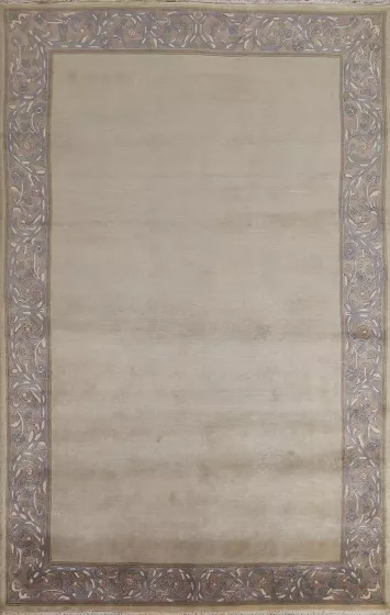 Handmade Wool Nepalese Oriental Rug 5x8